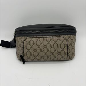 Gucci Black GG Belt Bag